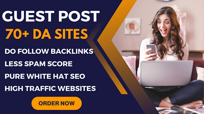 Bestseller - provide high da guest post backlink by guest blogging or guest posting service