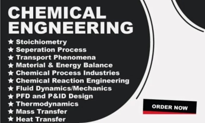 Gig Preview - Be your chemical engineering assistant