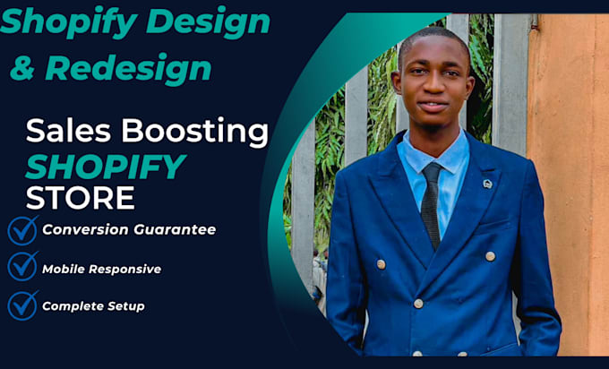 Gig Preview - Design and redesign your shopify fashion store