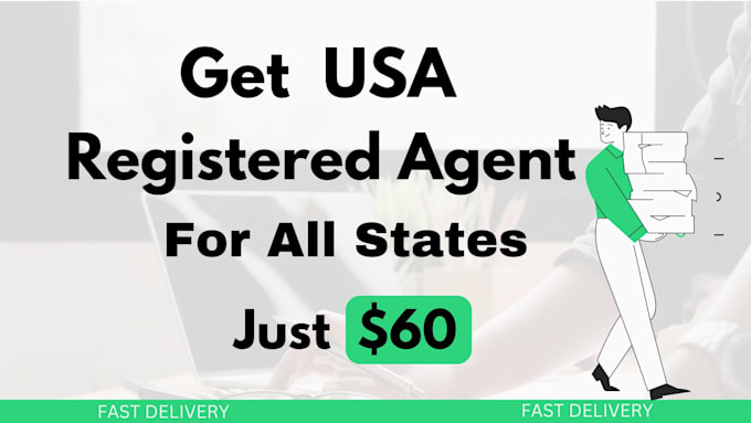 Gig Preview - Be your USA registered agent and do US llc registration