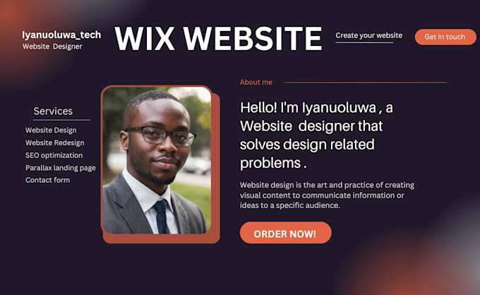 Gig Preview - Design wix website design and redesign with parallax scrolling and 3d animations