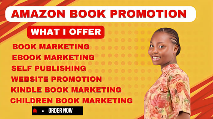 Gig Preview - Do viral book marketing, amazon kindle, and website promotion