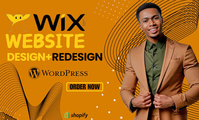 Gig Preview - Build wix website, design wix website, redesign wix website, wix ecommerce store