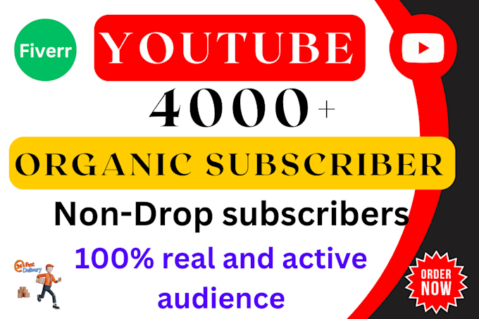 Bestseller - 1k subscriber in your youtube channel organically fast