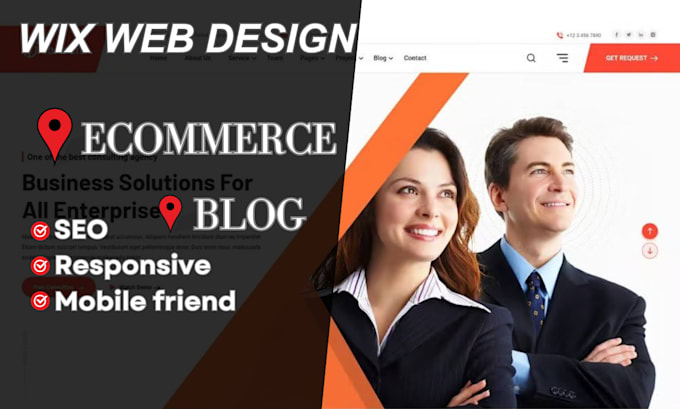 Bestseller - build wix website, redesign wix website, design wix ecommerce