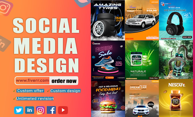 Gig Preview - Do  attractive social media post, banner designs to elevate your brand