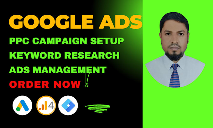 Gig Preview - Setup your google ads campaign, PPC campaign, display ads