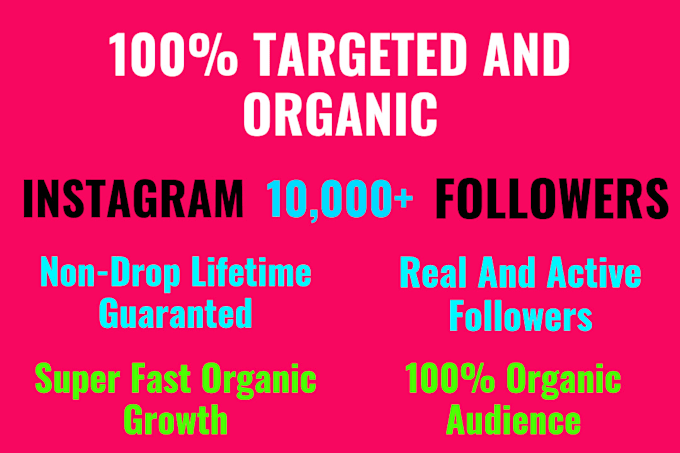 Gig Preview - Increase your instagram page followers from usa 1000 number super fast