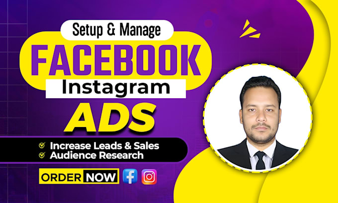 Gig Preview - Create  manage facebook and instagram  ads campaign