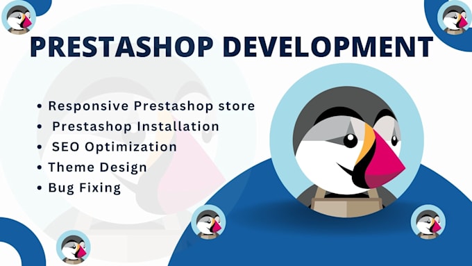 Gig Preview - Create responsive prestashop store, prestashop seo, theme, fix prestashop bug