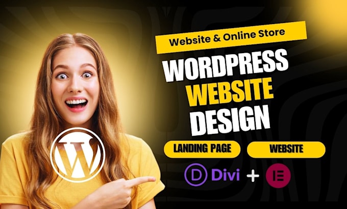 Gig Preview - Create wordpress website ecommerce website landing page by divi theme elementor