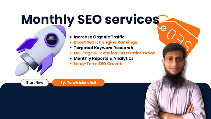 Bestseller - do monthly SEO services package