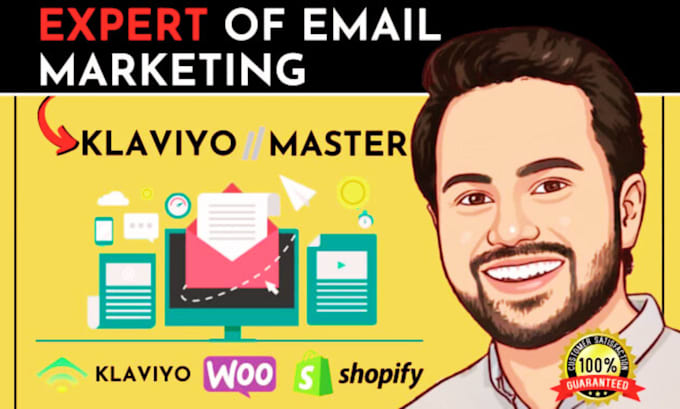 Gig Preview - Create high performing klaviyo email marketing flows for your ecommerce store