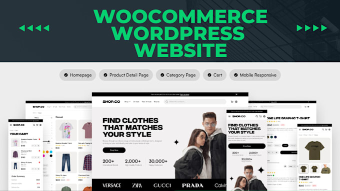 Bestseller - develop wordpress ecommerce website with woocommerce