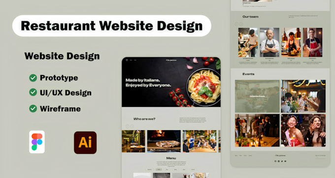 Bestseller - do premium restaurant website design