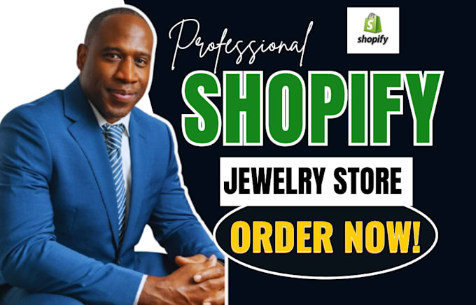 Gig Preview - Build a highly profitable dropshipping store, jewelry website, shopify store