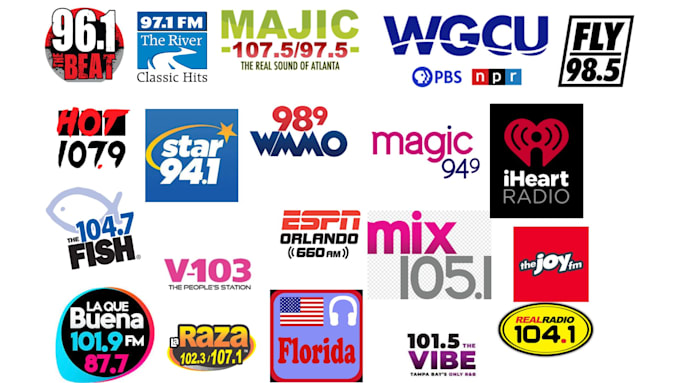 Bestseller - play your all style of song on popular atlanta, florida radio