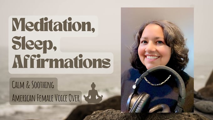 Gig Preview - Record your meditation relaxation voice over