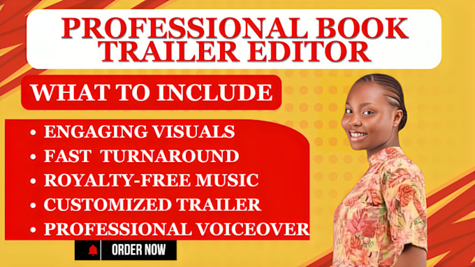 Gig Preview - Do an engaging book trailer and provide professional audiobook voiceovers