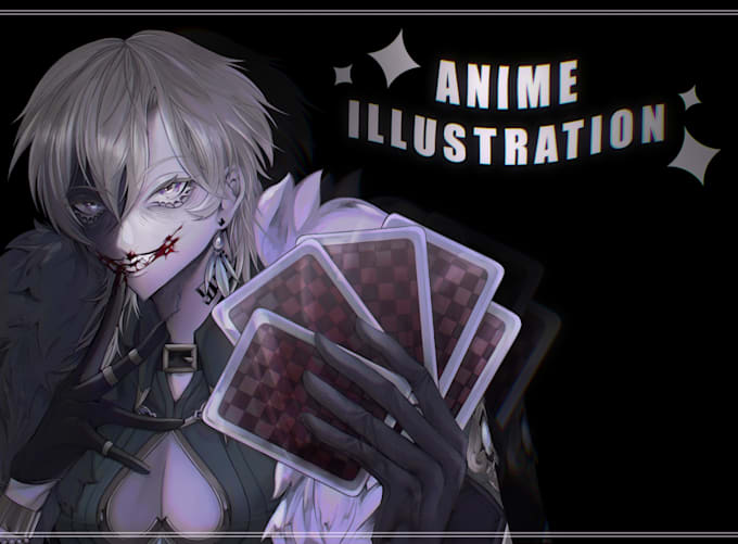 Bestseller - draw original character, anime style illustration, fanart