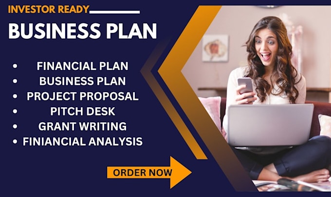 Gig Preview - Write an investor ready business plan for startups, loans, business plan writer