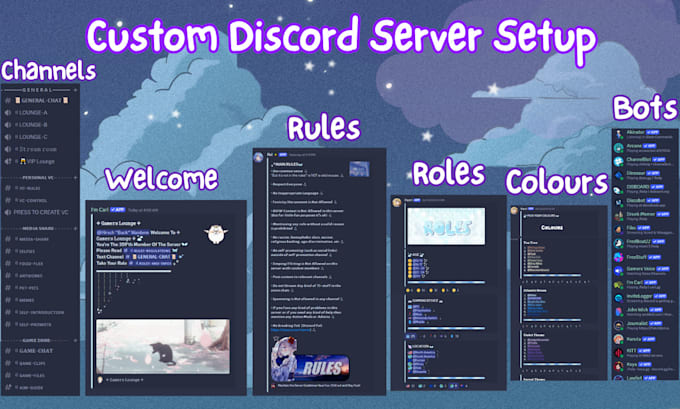 Bestseller - setup professional custom discord servers