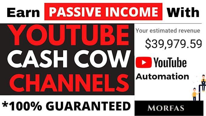 Gig Preview - Create automated cash cow videos, cash cow youtube