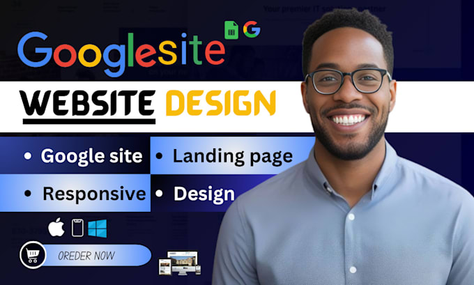 Gig Preview - Create or design a professional business website using google sites