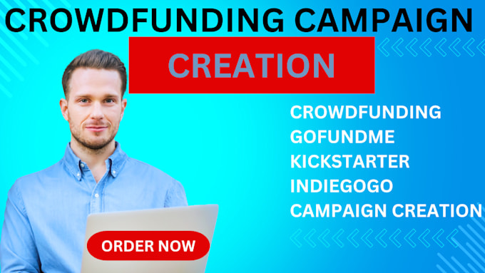 Gig Preview - Do crowdfunding promotion for your gofundme indiegogo kickstarter campaign