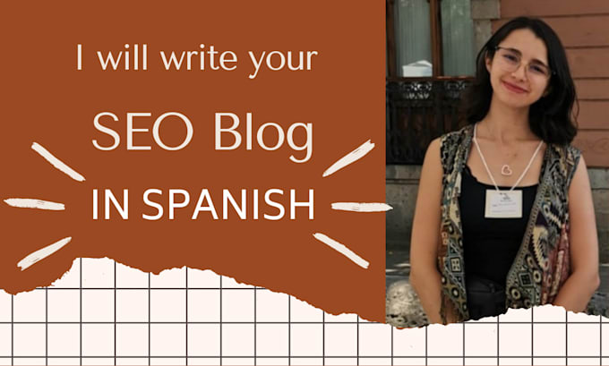 Gig Preview - Write your SEO blog post in spanish