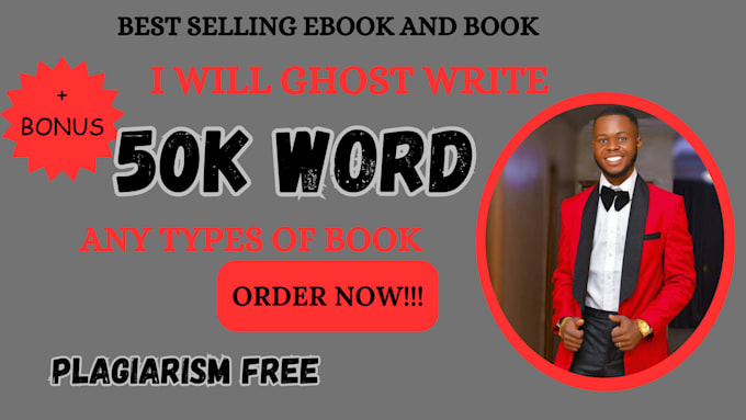 Gig Preview - Ghostwrite 30,000 words ebook as a ghost book writer, amazon KDP, children ebook