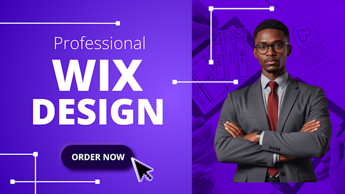 Gig Preview - Wix website design redesign create wix website custom online store wix edit