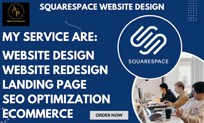 Gig Preview - Develop squarespace website redesign squarespace website design squarespace seo