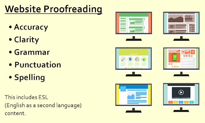 Bestseller - proofread your website content
