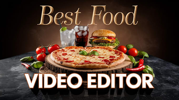 Gig Preview - Do food video editing, tasty cooking video promo, and restaurant recipe reels