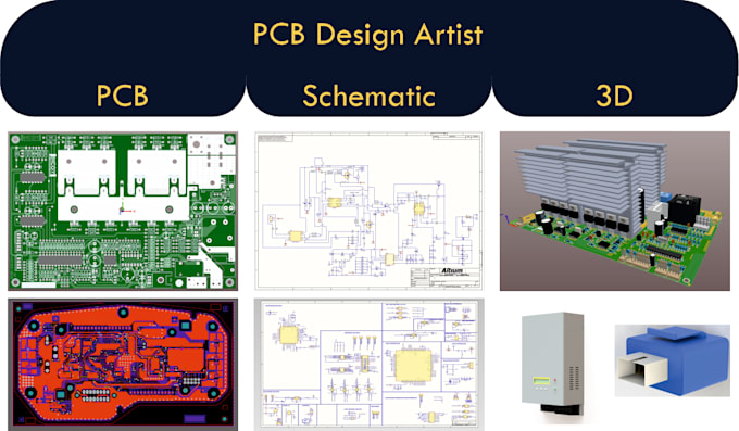 Bestseller - design your project schematic,pcb,3d enclosure design