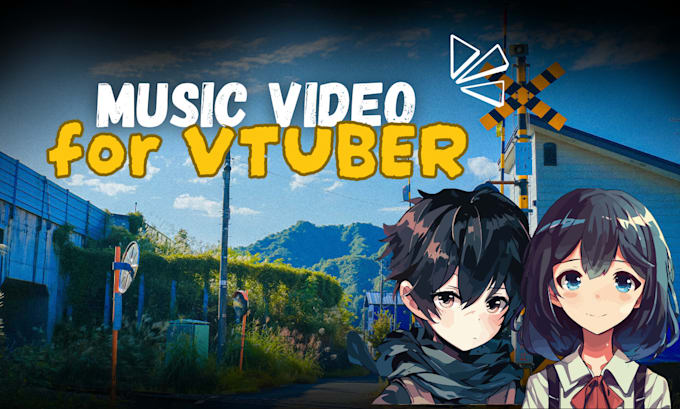 Gig Preview - Create music video for vtuber utaite with mv asset, youtaite