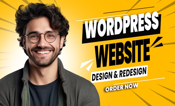 Gig Preview - Build wordpress website development, business website or wordpress blog website