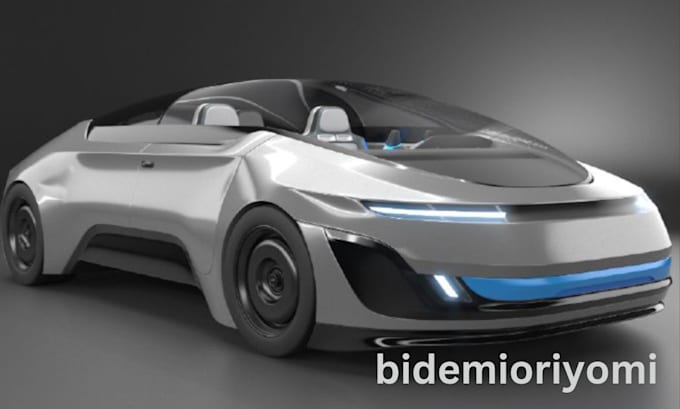 Bestseller - do 3d car  model a perfect car design 3d realistic car render