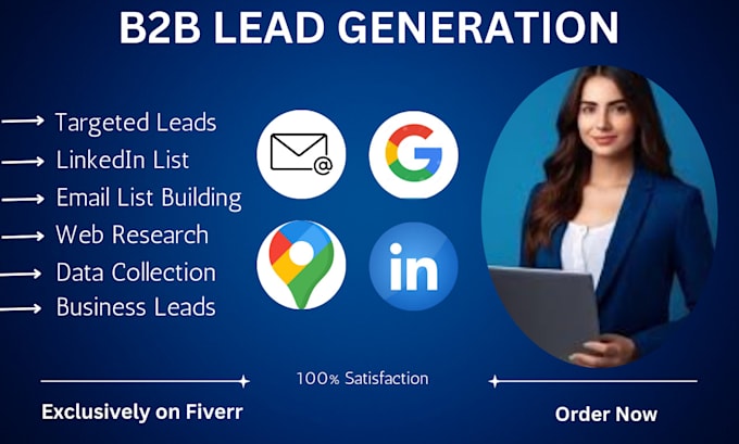 Bestseller - do expert b2b lead generation service for targeted leads