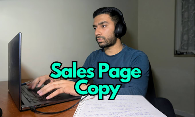 Gig Preview - Write high converting sales copy for your sales page, landing page