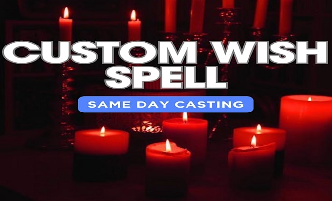 Gig Preview - Cast fast powerful custom wish spell, positive energy for the new year 2025