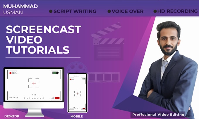 Bestseller - record HD screencast explainer video tutorials for website or app