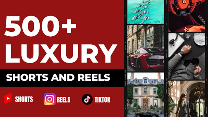 Gig Preview - Make luxury lifestyle edits for reels, shorts and tiktok