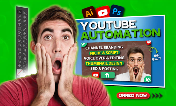 Gig Preview - Create youtube automation channel, faceless and cash cow videos