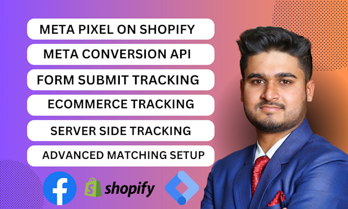 Gig Preview - Setup meta pixel and conversion API on your shopify store