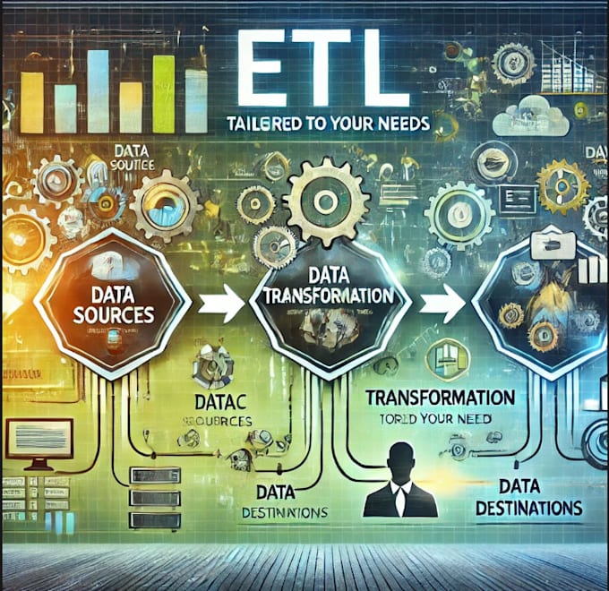 Gig Preview - Provide etls between any source and destination