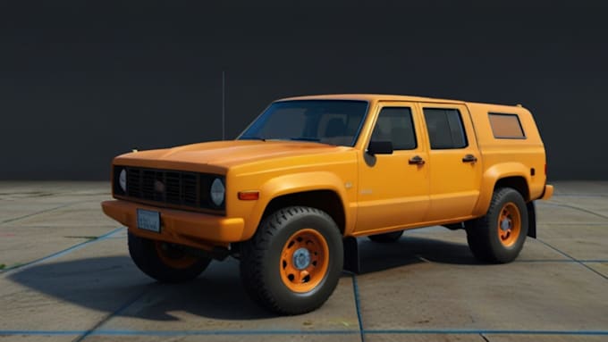 Gig Preview - Do 3d car modeling, car animation, military vehicle, car rendering, fivem, gtav