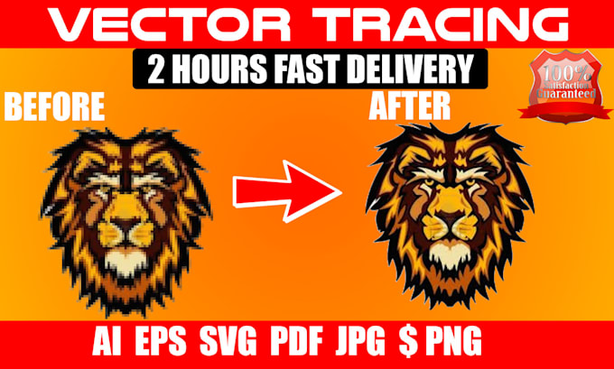 Gig Preview - Do vector logo, vectorize any image and vector tracing  using adobe illustrator