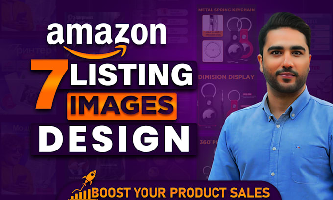 Gig Preview - Design premium quality amazon product listing images